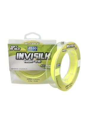 Asso Invisilk Surf Casting 300mt Monofilament Misina A.Sarı