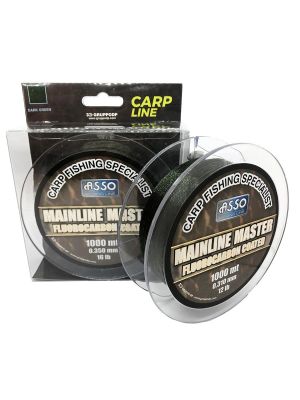 Asso Mainline Master Carp FC COATED 1.000m Carp Line Dark Green Misina