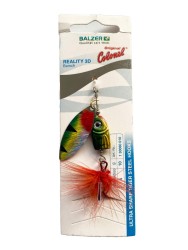 Balzer - Balzer 13006 Colonel Reality 3D Balık Kafa Tüylü Kaşık 10gr