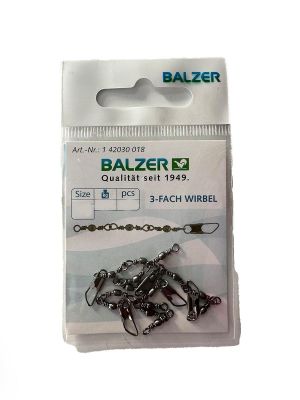 Balzer 14203 3 Zincir Klipsli Mini Fırdöndü 5 Adet