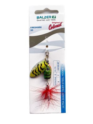 Balzer Colonel Reality 3D Balık Kafa Tüylü Kaşık 7gr