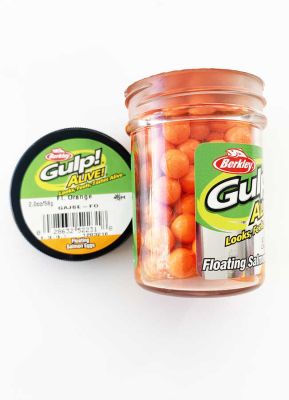 Berkley Gulp Alive Floating Salmon Eggs Fl. Orange