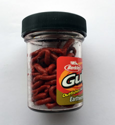 Berkley - Berkley Gulp Earthworms Red Wiggler