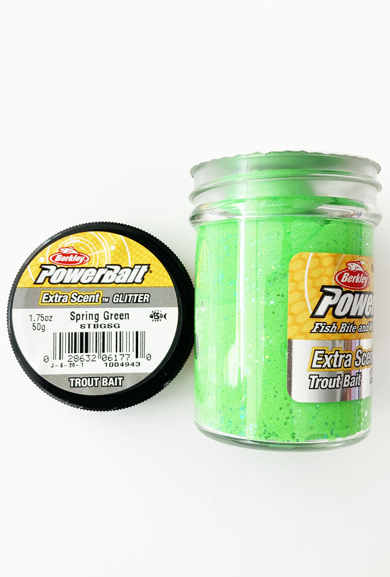 Berkley - Berkley Power Bait Extra Scent Glitter - Spring Green