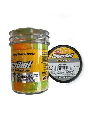 Berkley Power Bait Extra Scent Rainbow Chroma-Glow