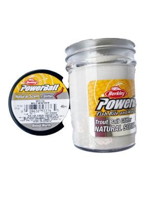 Berkley Power Bait Natural Scent Glitter - Kan Kurdu