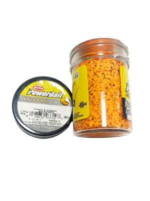 Berkley Power Bait Natural Scent Glitter - Peach/Pepper