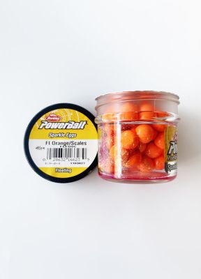 Berkley Power Bait Sparkle Eggs Fl Orange/Scales