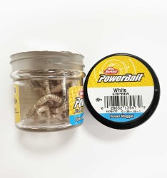 Berkley - Berkley Powerbait Power Maggot White