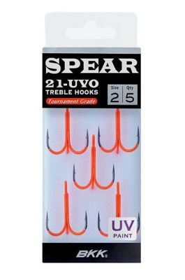 BKK Spear-21 UVO Üçlü Olta İğnesi