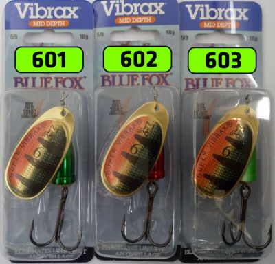 Blue Fox Vibrax Mid Depth No:6 Kaşık 18gr (Yayın Turna Kaşığı)