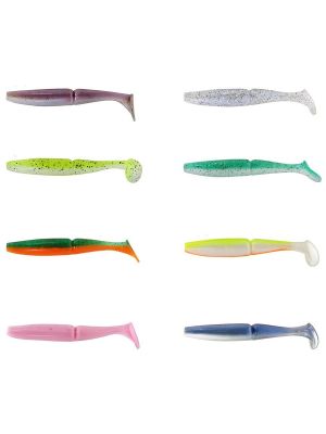 Captain 3516 Pukka Shad 9cm 7gr Levrek Silikonu 5 Adet Suni Yem