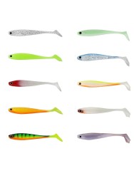 Captain - Captain 3587 Dagi Duck Shad 9cm 7gr Levrek Silikonu 5 Adet Suni Yem