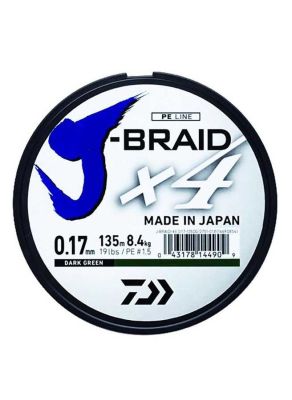 Daiwa JBraid 4B Koyu Yeşil 270m İp Misina