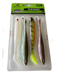 Daiwa - Daiwa Prorex Slim Shady 10.5cm Silikon Yem 4 Farklı Renk Mix.