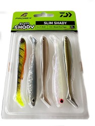 Daiwa Prorex Slim Shady 7.5cm Silikon Yem 5 Farklı Renk Mix. - Thumbnail