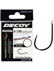 Decoy - DECOY K-105 Live Bait Light Olta İğnesi 12 Adet