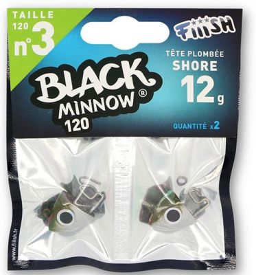 FIIISH BM120-3 BM007 JIG HEAD SHORE 12GR KAKI