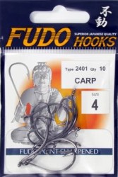 FUDO 2401 CARP BLACK NIKEL Sazan Olta İğnesi - Thumbnail