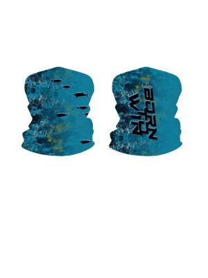 Fujin Neck Gaiter Blue Reef Balıkçı Boyunluk