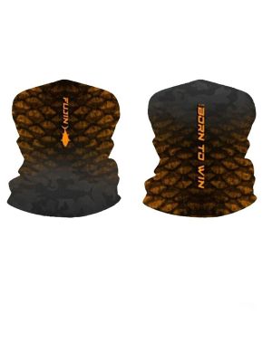 Fujin Neck Gaiter Boyunluk Camo Orange Scale