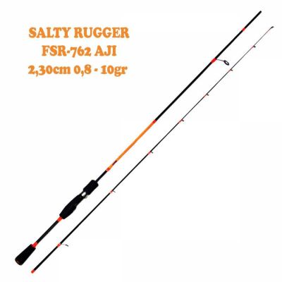 FUJIN SALTY RUGGER FSR-762/AJI 230cm 0.8-10g LRF Kamışı