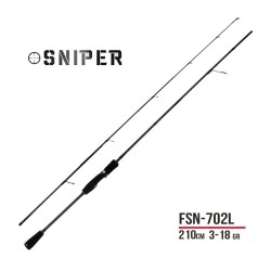 Fujin Sniper 210cm 3-18gr Light Spin Kamış - Fujin