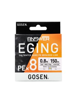 Gosen Eging Answer PE 8 Örgü İp Misina 150mt Multi Color