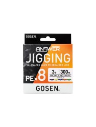 Gosen - Gosen Jigging Answer PE 8 Örgü 300m Multi İp Misina