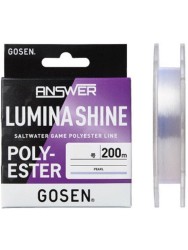 Gosen - Gosen Lumina Shine Saltwater Game 200mt Polyester Misina Pearl