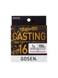 Gosen X16 Casting Answer PE 16 Örgü İp Misina 150mt Pink - Thumbnail