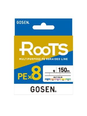 Gosen X8 Roots PE 8 Örgü Spin İp Misina 150mt Multi Color