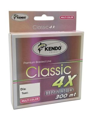 Kendo Classic 4X 300m Multicolor Örgü İp