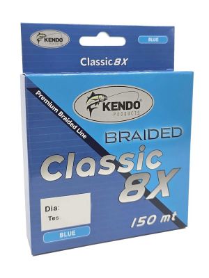 Kendo Classic 8X 150m Blue Örgü İp Misina