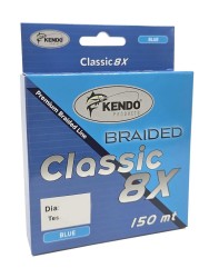 Kendo - Kendo Classic 8X 150m Blue Örgü İp Misina