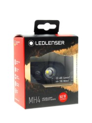 Ledlenser MH4 Black Şarjlı Kafa Feneri - Thumbnail