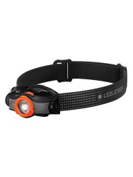 Ledlenser MH5 Black/Orange Şarjlı Kafa Feneri - Thumbnail