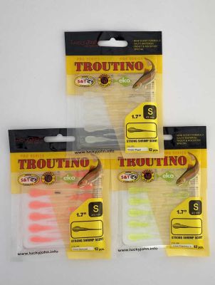 Lucky John Troutino 1.7inch LRF Silikon Yem