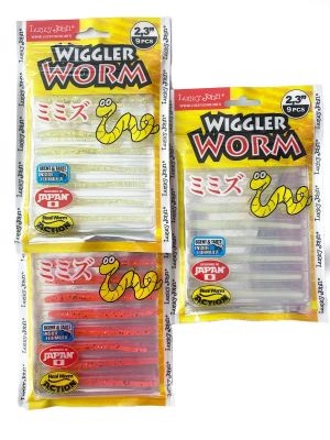 Lucky John Wiggler Worm 5.8cm 9 Adet