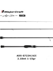 Major Craft 5G Aji Do Aji Kamış AD5 S722H Aji 218cm 1-15g - Thumbnail