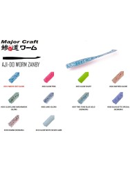 Major Craft - Major Craft Aji-Do Worm Zanby ADW-ZB 6.35cm 8 adet LRF Silikon Yemi