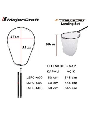 Major Craft Kepçe LSFC-600