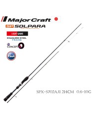 Major Craft Solpara New SPX-S702AJI LRF Kamış Solid Uç 214cm 0.6-10g - Thumbnail