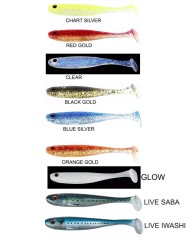 Major Craft Stabi Shad Slim 9cm Silikon Balık STB-SLIM 3.5