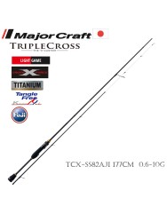 MC New Triple Cross TCX-S582AJI LRF Aji Kamış Solid Uç 177cm 0.6-10g - Thumbnail