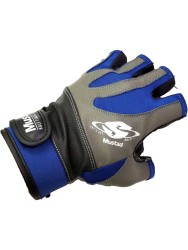 Mustad - Mustad Half Finger Casting Glove Spin Eldiven