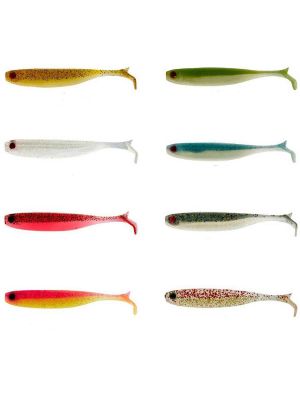 Mustad Mezashi Z-Tail Minnow Silikon Yem 9cm 6 Adet