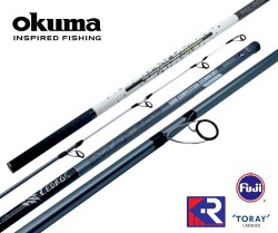 Okuma Cedros CJ-S 430cm 100-250gr 3 Parça Surf Kamışı - Thumbnail