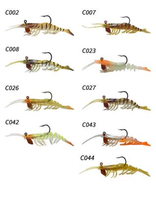 Osaka Caridina Shrimp 7.62cm 6.5gr TPE Yumuşak Silikon Karides