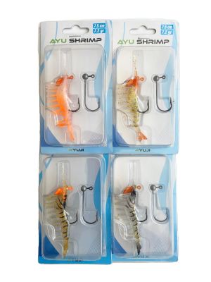 Ryuji Ayu Shrimp 7.5cm 7.2gr Karides Silikon Yem